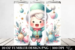 Cute Pastel Elf 20 Oz Tumbler, High-Res Product Image 2