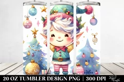 Cute Pastel Elf 20 Oz Tumbler, High-Res Product Image 2