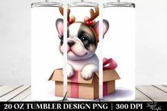 Extremely Expressive French Bulldog 20 Oz Tumbler Product Image 2