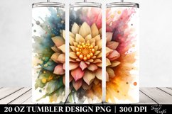 Glossy Marigold Tumbler Design Product Image 2