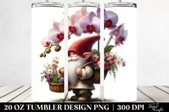 Digital Painting Gnome | 20 Oz Tumbler Product Image 2