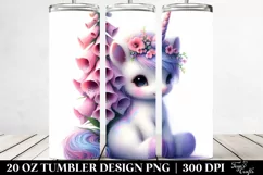 Pastel Baby Unicorn | 20 Oz Tumbler Product Image 2