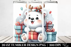 Enthusiastic Baby Polar Bear 20 Oz Tumbler Product Image 2