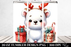 Enthusiastic Baby Polar Bear 20 Oz Tumbler Product Image 2