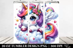 Funny Unicorn | 20 oz Tumbler Product Image 2