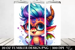 Happy Baby Dragon with es 20 Oz Tumbler Product Image 2