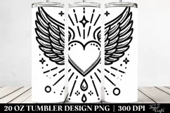 Love 20 Oz Tumbler Png Product Image 2