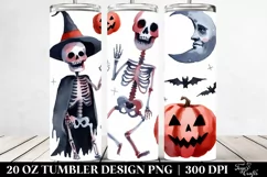 Funny Halloween Skeleton | 20 oz Tumbler Product Image 2