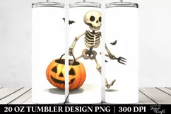 Funny Halloween Skeleton | 20 oz Tumbler Product Image 2