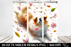 Spring Dog Tumbler | 20 Oz Tumbler Product Image 2
