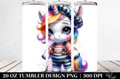 Unicorn 20 oz Tumbler Design Product Image 2