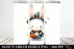 Cute Baby Bunny Halloween 20 Oz Tumbler Product Image 2