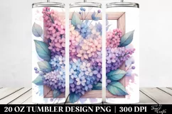 Abstract Wooden Stained Tumbler Design Product Image 2