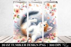 Spring Cat Tumbler | 20 Oz Tumbler Product Image 2