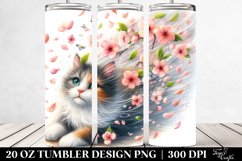 Spring Cat Tumbler | 20 Oz Tumbler Product Image 2