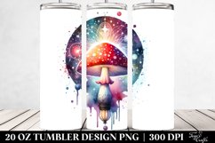 Magical Celestial Mushroom 20 Oz Tumbler Product Image 2