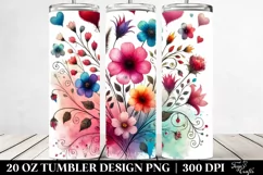 Valentines 20 Oz Tumbler Png Product Image 2