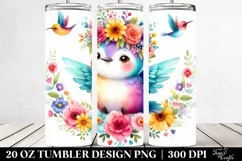dancing Baby Unicorn Tumbler Product Image 2