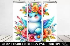dancing Baby Unicorn Tumbler Product Image 2