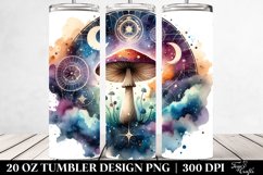 Magical Celestial Mushroom 20 Oz Tumbler Product Image 2