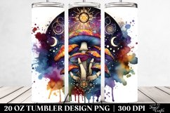 Magical Celestial Mushroom 20 Oz Tumbler Product Image 2