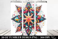 Colorful Star | 20 Oz Tumbler Product Image 2