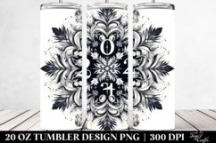 Snowflake with 2024 Clipart 20 Oz Tumbler Product Image 2