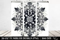 Snowflake with 2024 Clipart 20 Oz Tumbler Product Image 2