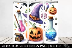 Funny Halloween Magic Potion Tumbler | 20 oz Tumbler Product Image 2