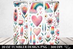 Valentines 20 Oz Tumbler Png Product Image 2