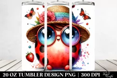 colorful baby ladybug, Tumbler Product Image 2