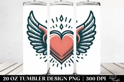 Valentines 20 Oz Tumbler Png Product Image 2
