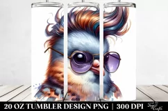Cute Baby Dove Playing 20 Oz Tumbler Product Image 2