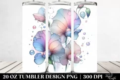 Shiny Sweet Pea Design | 20 oz Tumbler Product Image 2