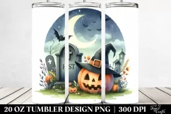 Simple Funny Halloween Clipart 20 Oz Tumbler Product Image 2