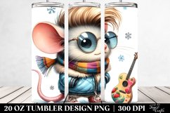 Revolted Baby Mouse Winter Fashion | 20 oz Tumbler Product Image 2