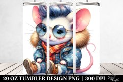 Revolted Baby Mouse Winter Fashion | 20 oz Tumbler Product Image 2