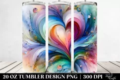 Vibrant Iris Tumbler | 20 oz Tumbler Product Image 2