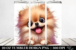 Playful Pomeranian | 20 Oz Tumbler Product Image 2