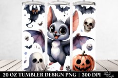 Simple Funny Halloween Clipart 20 Oz Tumbler Product Image 2