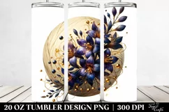 Shiny Lobelia | 20 Oz Tumbler Product Image 2