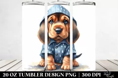 Enthusiastic Baby Bloodhound | 20 oz Tumbler Product Image 2