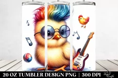 Funny Baby Chicken | 20 oz Tumbler Product Image 2