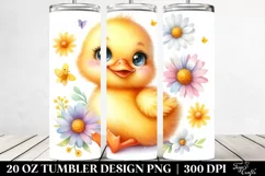 Cute Baby Duck Tumbler Product Image 2