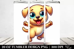 Colorful Labrador Retriever Tumbler Product Image 2