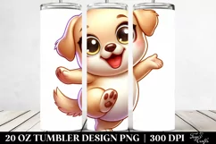 Colorful Labrador Retriever Tumbler Product Image 2