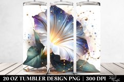 Shiny Morning Glory | 20 Oz Tumbler Product Image 2