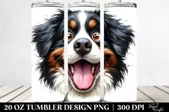 Funny Bernese Mountain Dog | 20 oz Tumbler Product Image 2