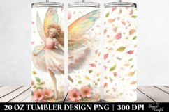 Fairy Spring Petals Tumbler Design Product Image 2