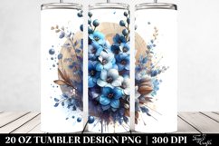 Shiny Delphinium | 20 Oz Tumbler Product Image 2